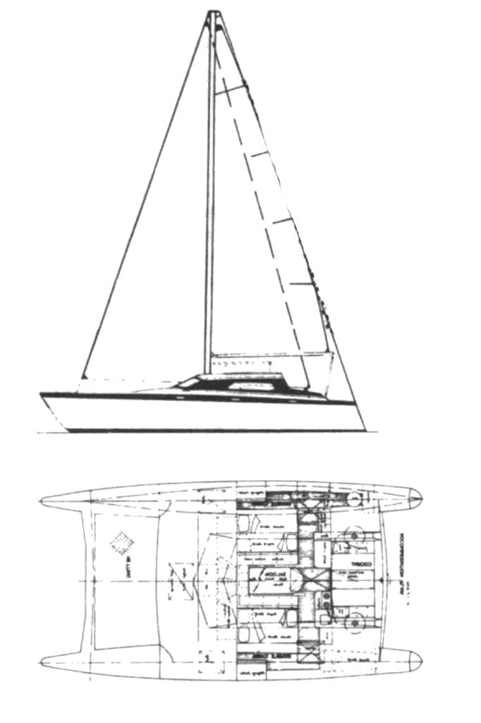 Specifications SPINDRIFT 40 (CROWTHER)