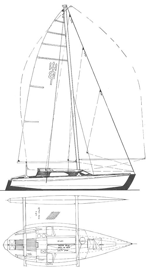 Specifications BUCCANEER 28 (CROWTHER)