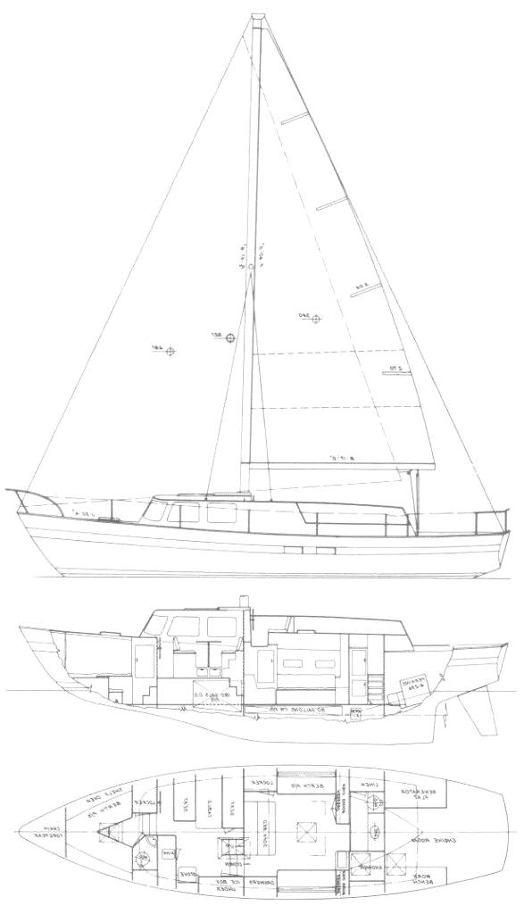 Specifications CAL CRUISING 46
