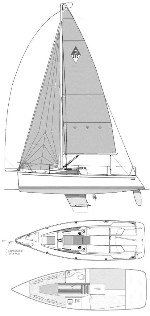 Specifications CATALINA 275 SPORT