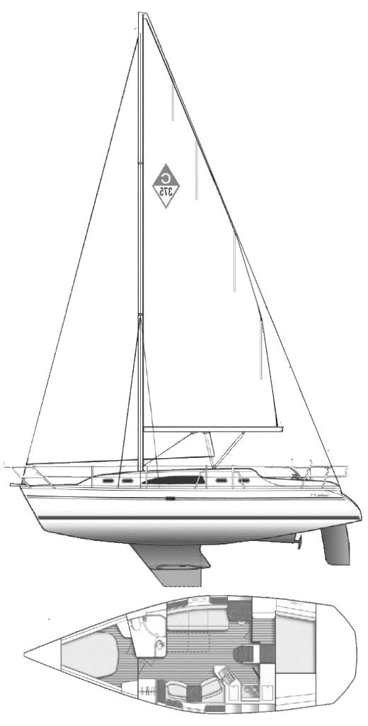 Specifications CATALINA 375