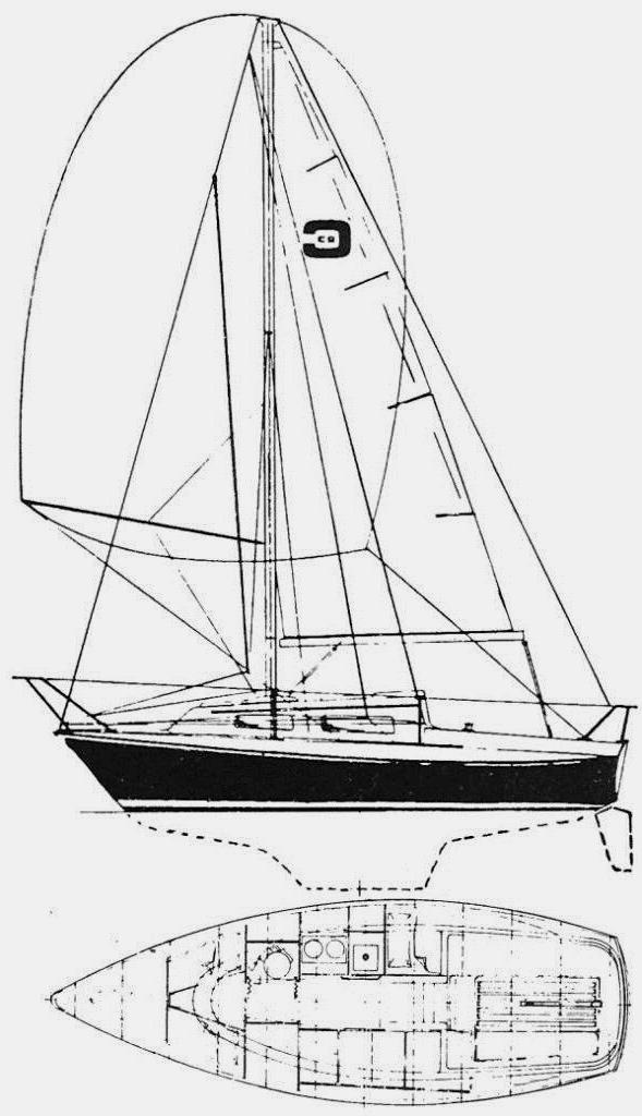 georgian 23 sailboat