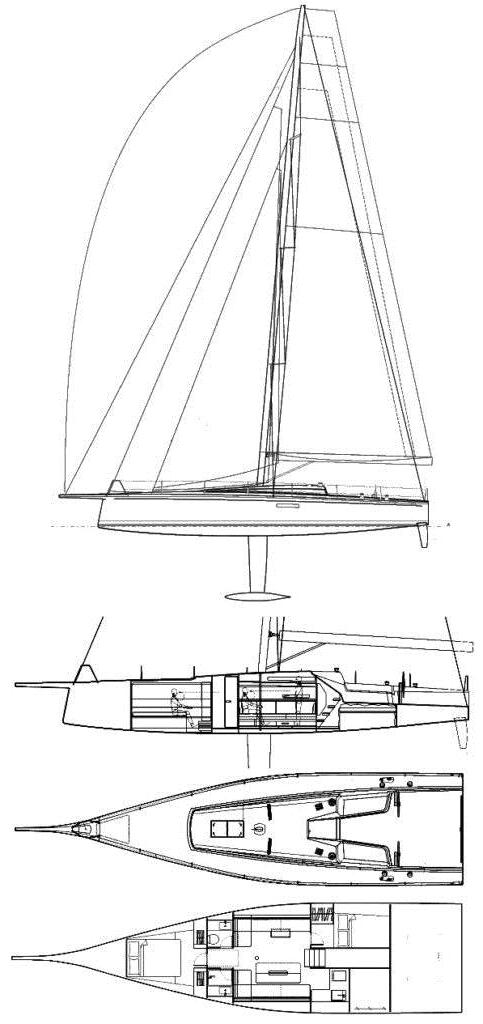 Specifications CLUBSWAN 50