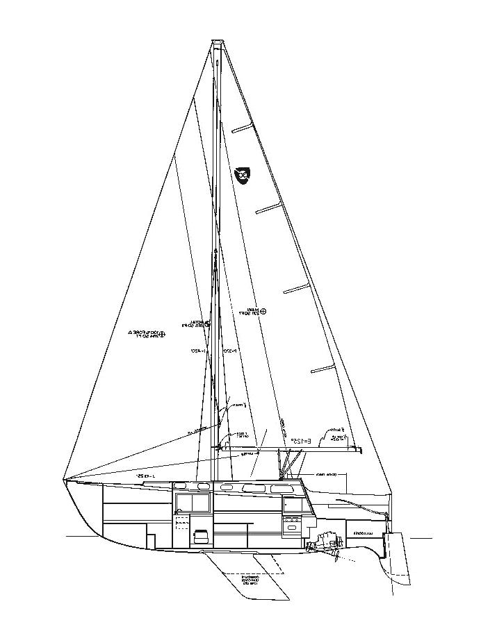 columbia 30 sailboat data