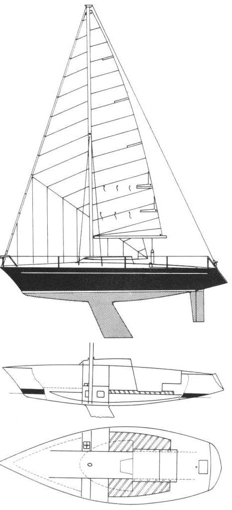 Specifications DUFOUR 1300