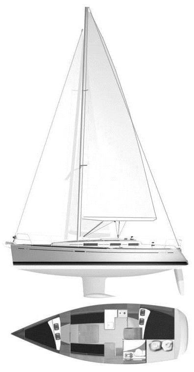 Specifications DUFOUR 325 GRAND LARGE
