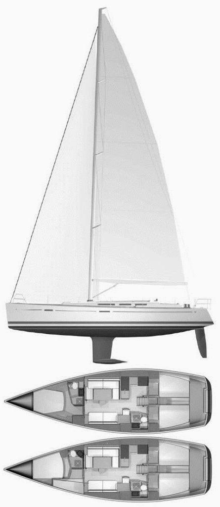 Specifications DUFOUR 45E