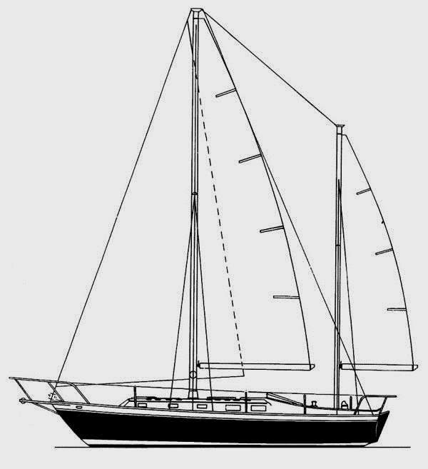 Specifications ENDEAVOUR 37 YAWL
