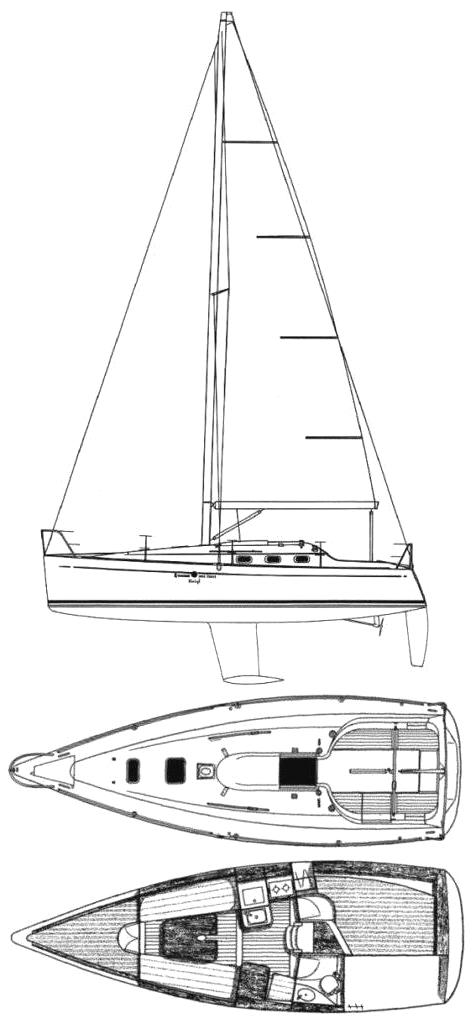 Specifications FIRST 300 (BENETEAU)