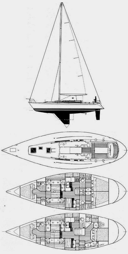 Specifications FIRST 435 (BENETEAU)