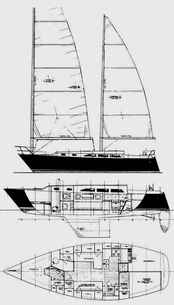 Specifications FREEDOM 36 CAT KETCH