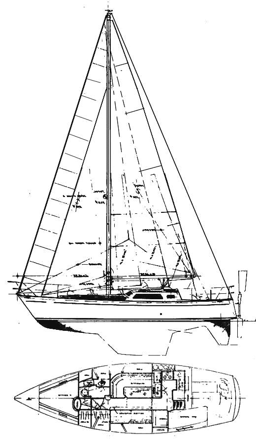 Specifications MARINER 39 (PERRY)