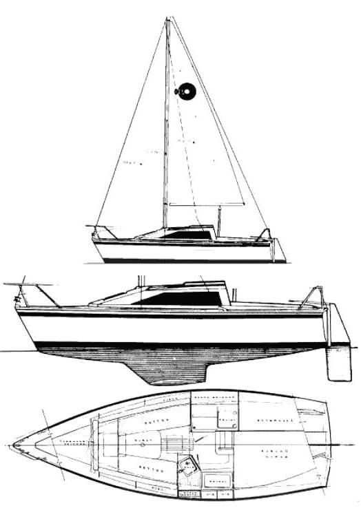 Specifications O'DAY 240