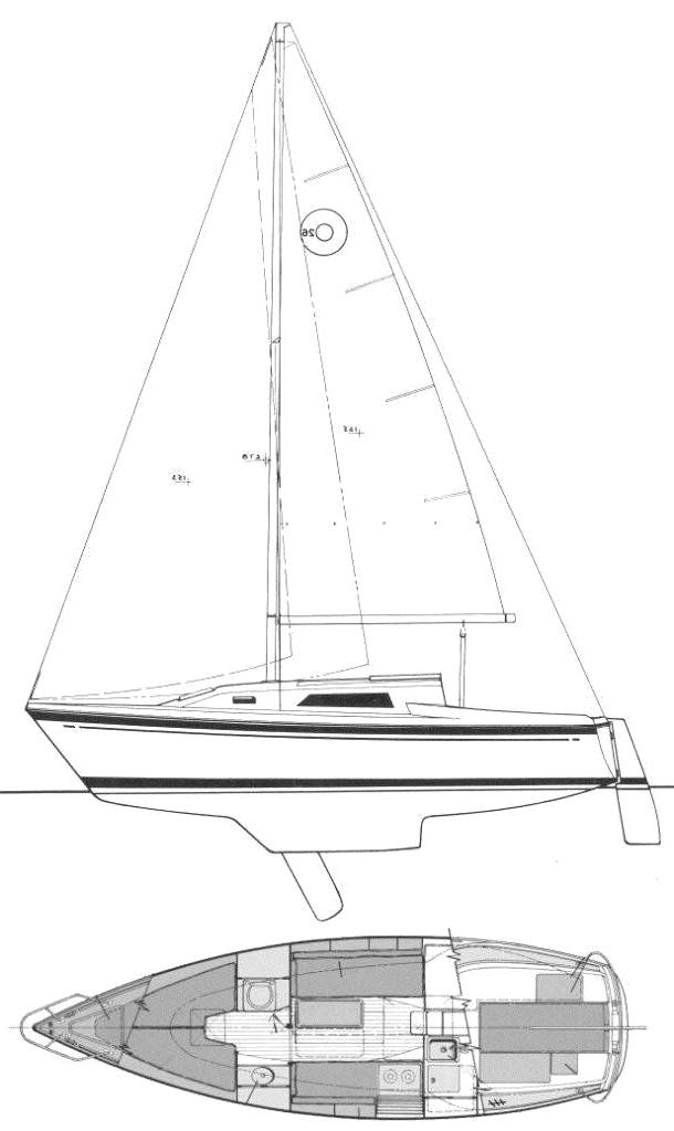 Specifications O'DAY 26