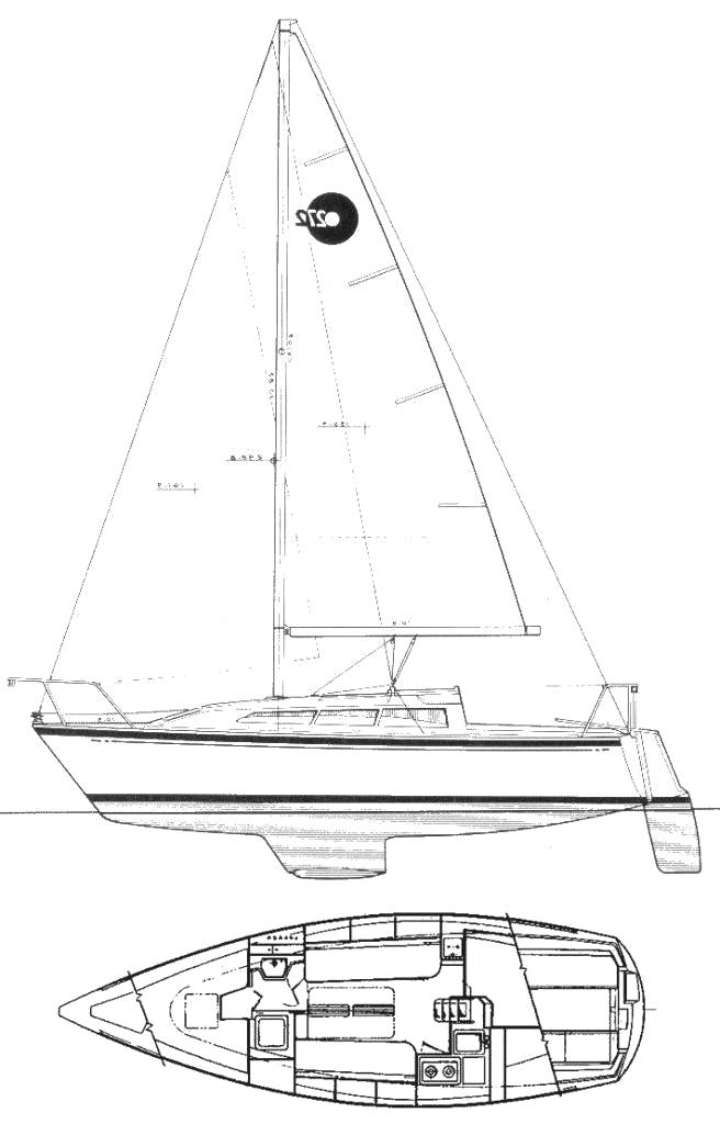 Specifications O'DAY 272