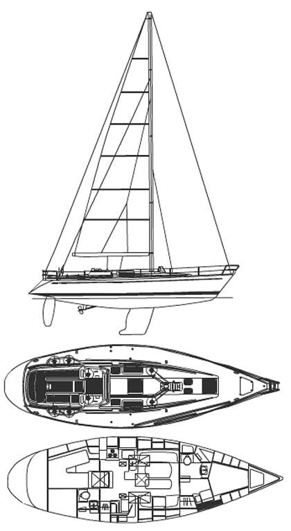 Specifications SWAN 44 (FRERS)