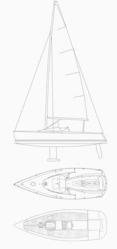 Specifications JEANNEAU ONE DESIGN 24