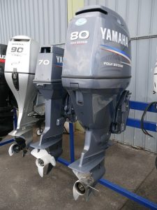 Used Yamaha 90 HP 4 Stroke Outboard Motor Engine