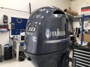 Used Yamaha 150 HP 4-Stroke Outboard Motor Engine